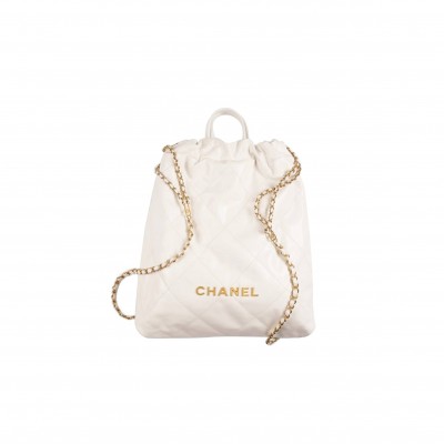 CHANEL 22 BACKPACK GOLD HARDWARE   AS3313 B08037 10601 (48*45*10cm)